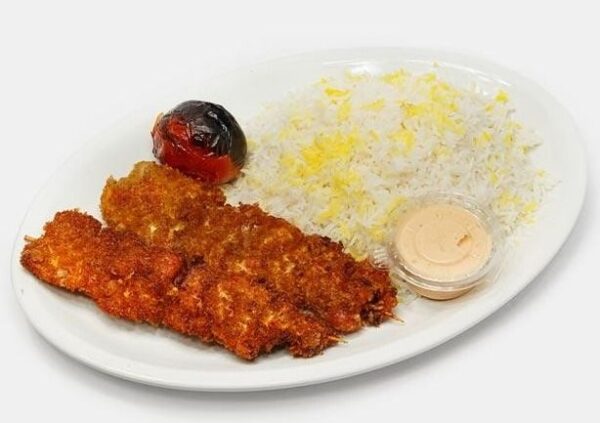 چلو جوجه سوخاری