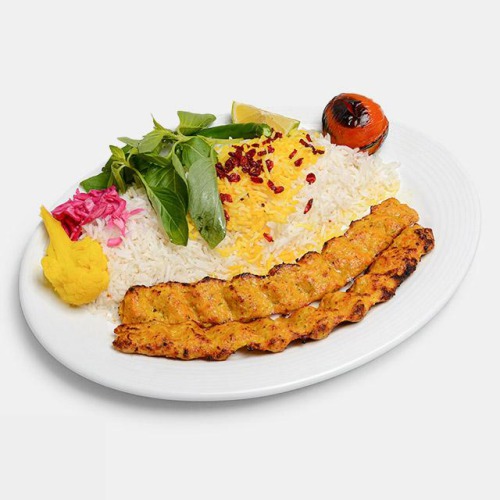 چلو کباب مرغ