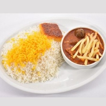  چلو خورشت قیمه 