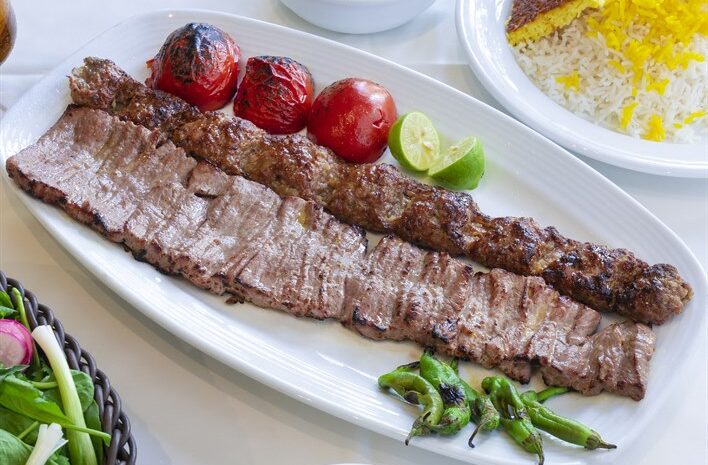 چلو بره کباب